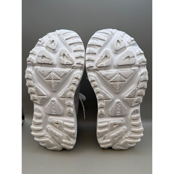 Hoka One One Stinson 7 Womens Triple White 1141531 WWH Sz 7.5B - Picture 6 of 7